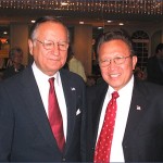 with Frank Padavan, NY Senator