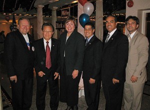 At a Fundraising Event