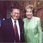 with Elizabeth Dole