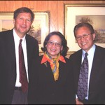 Jun and Edel with John Kasich, former Gov. of Ohio